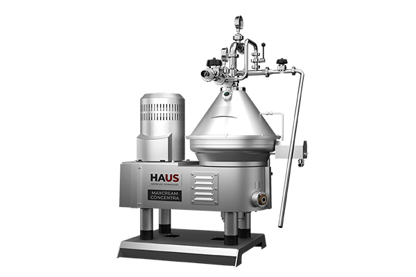 Сепаратор HAUS серии MAXCREAM Concentrator для производства сливочного масла